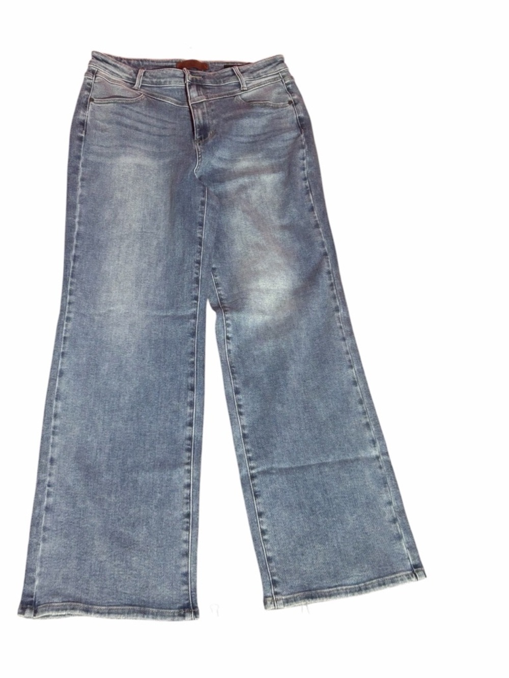 Judy Blue Light Wash Wide Leg Jeans Size 13/31